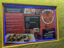 Alfaro Mexican Food food