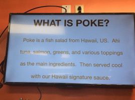 Hawaii Grill Sushi menu