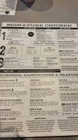 Wings And Rings menu