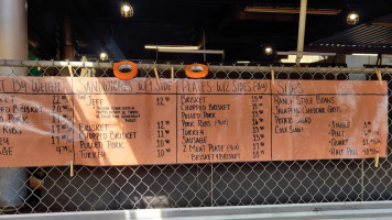 Little Miss Bbq menu