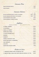 Le Petit Gourmet Vera Playa menu