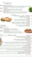 Reginella menu