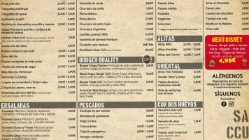 Bar Restaurante Saccularius menu