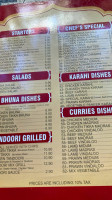 Taj Mahal Indian Salou menu