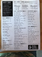 The Dive Gunnison menu