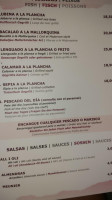 Es Mollet De S'estanyol menu