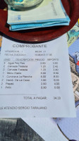 Restaurante La Barraca menu