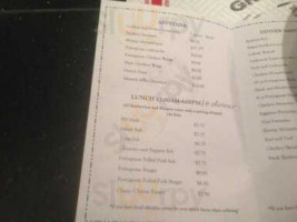 Azorean Bistro menu