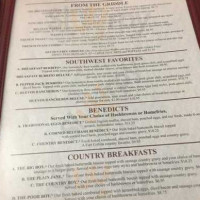The Breakfast Club menu