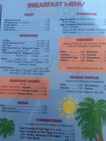 Rio Grande Cafe menu
