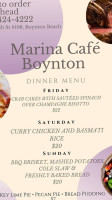 Marina Café Boynton inside