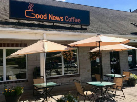 Good News Coffee inside