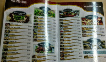 Kaza Maza menu