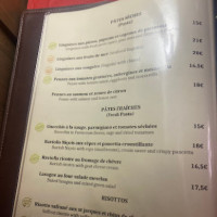 La Tapenade menu