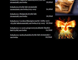 Fenix menu