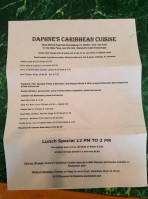 Daphne's Caribbean Cusine food