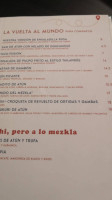 Mezkla Zahara menu