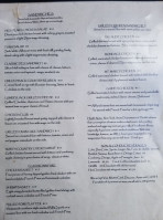 Keene Valley Ausable Inn menu