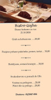 Bistro Gajba food