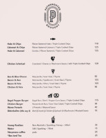 Paternoster menu