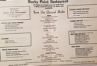 Rocky Point menu