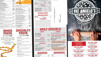 Fat Angelo's menu