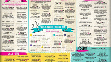 La Rosa Mexican Grille And Tequileria Honeydew menu