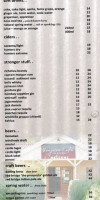 Beejuice Cafe menu