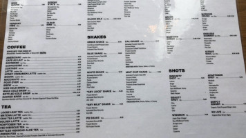 Brewed+pressed menu