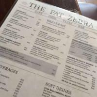 The Fat Zebra Linden menu