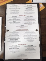 The Local West End menu