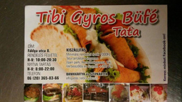 Tibi Gyros Buefe food
