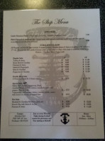 The Ship Tavern menu