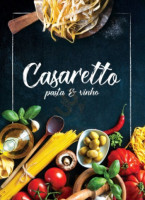 Casaretto Pasta Vinho food