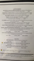 Smithfield Inn menu