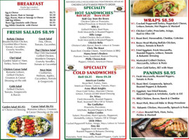 Abbracci Italian Market Deli menu