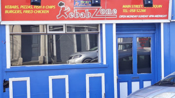Kebab Zone, outside