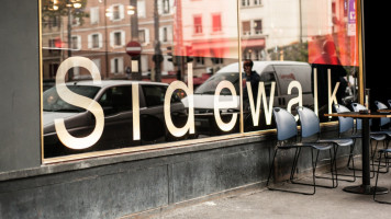 Sidewalk Café food