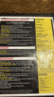 Blue Hawk Tavern menu