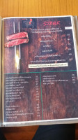 Hug Cafe' Bistro menu