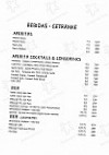 La Chacra Argentinisches Steakhaus & Pension menu