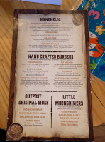 Jamie's Outpost menu