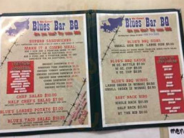 Blues Bar BQ menu