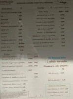 O Churrasquinho menu