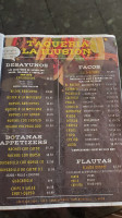 Ilusion Restaurant Bar menu