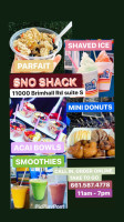 Sno Shack, Southern Valley food