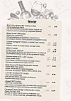 Paso Doble menu