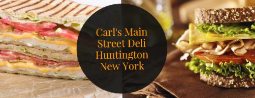 Carl's Main Street Deli food