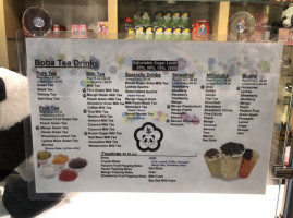 Panda Tea House menu