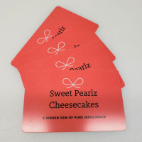 Sweet Pearlz Cheesecakes food